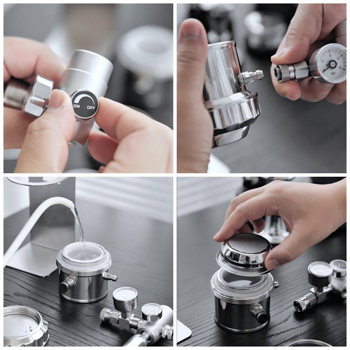 Pneumatic Espresso Machine