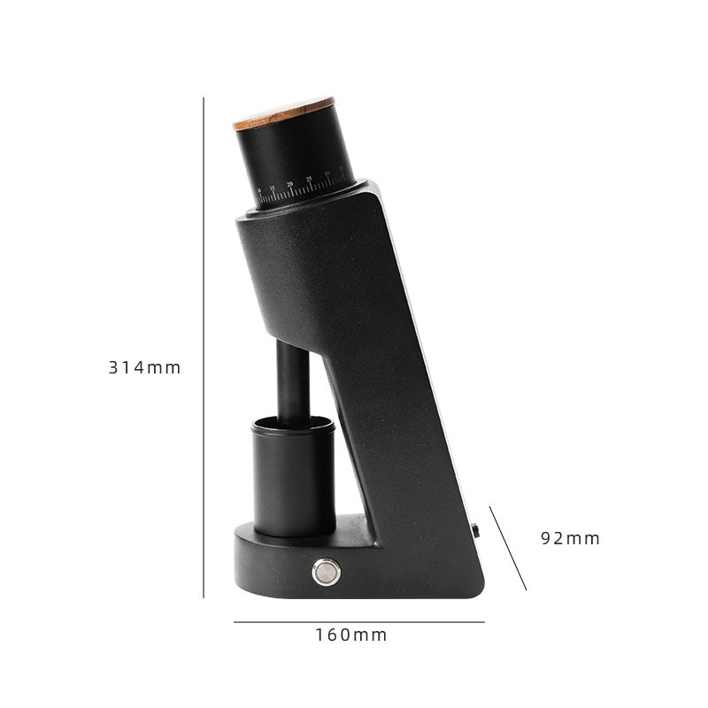 Al-alloy Body 420 Stainless Steel Conical Burr 110V 220V 72W 160 RPM Electric Coffee Grinder