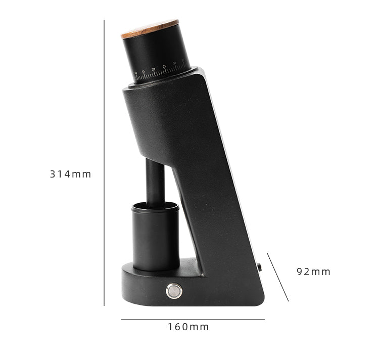 Al-alloy Body 420 Stainless Steel Conical Burr 110V 220V 72W 160 RPM Electric Coffee Grinder