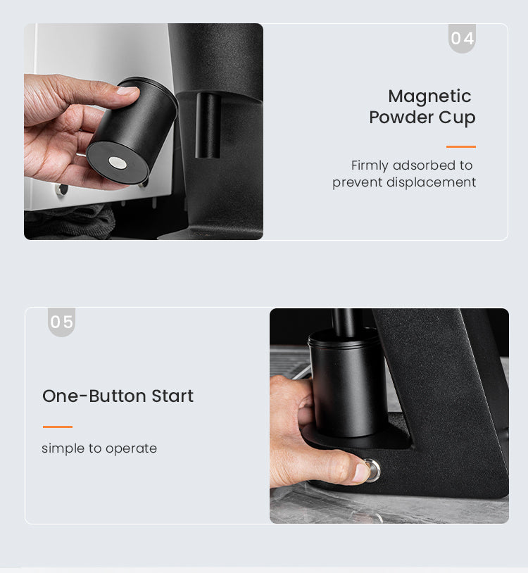 Al-alloy Body 420 Stainless Steel Conical Burr 110V 220V 72W 160 RPM Electric Coffee Grinder