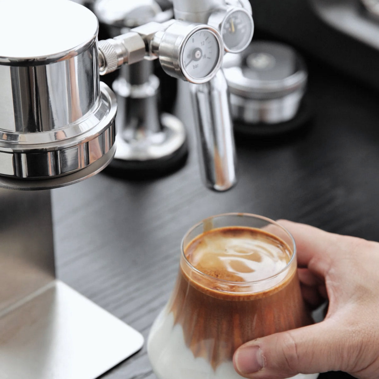 Pneumatic Espresso Machine
